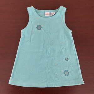 12months sleeveless fleece dress